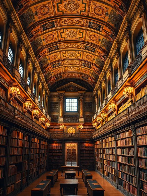 Joanina Library interior
